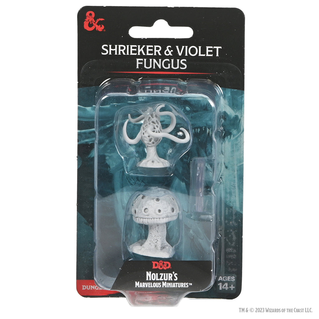 D&D Nolzur's Marvelous Miniatures: Shrieker & Violet Fungus