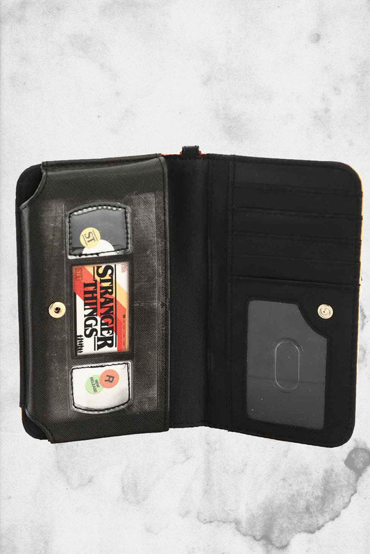 Stranger Things Wallet One Size Retro 80s VHS Tape