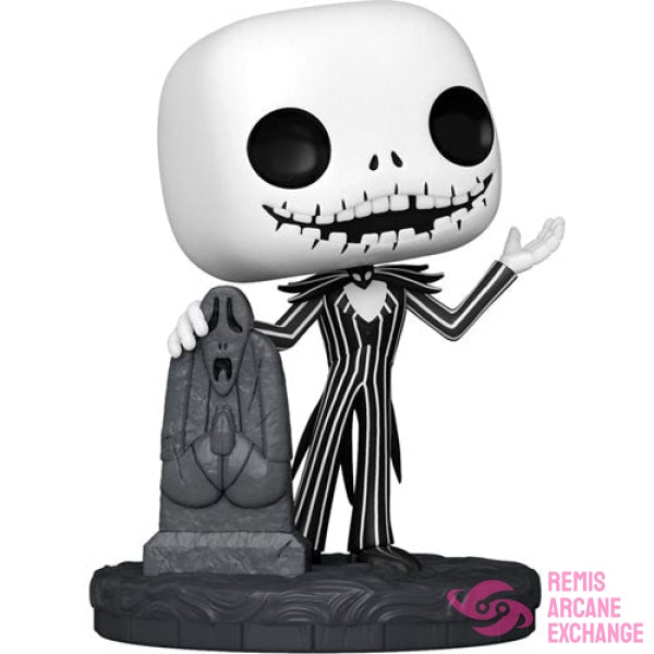 The Nightmare Before Christmas 30Th Anniversary Jack Skellington With Gravestone Funko Pop! Vinyl