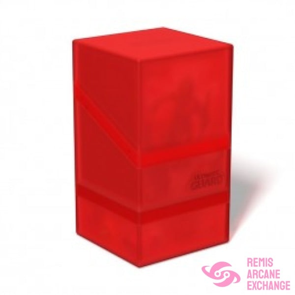Ultimate Guard Boulder N Tray Deck Case 100+ - Ruby