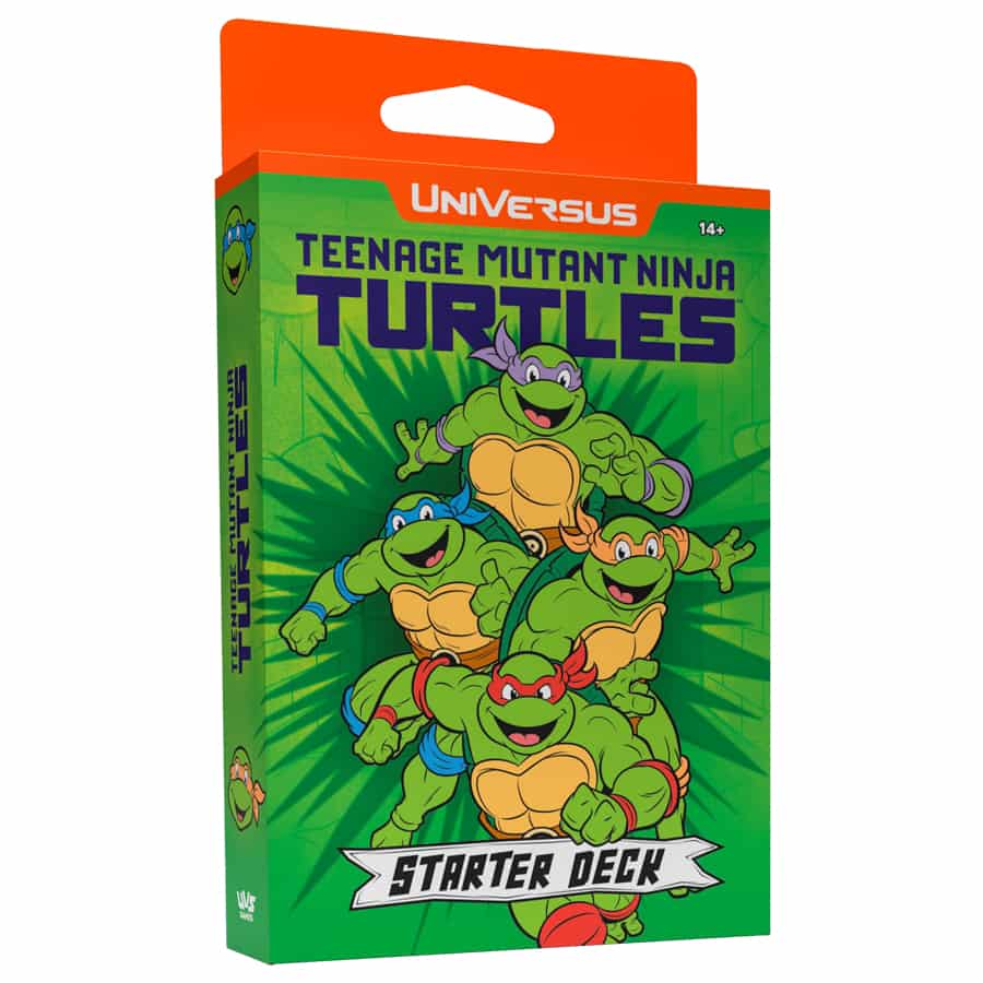 UNIVERSUS CCG: TEENAGE MUTANT NINJA TURTLES STARTER DECK