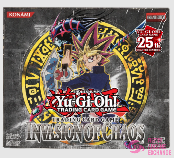 Yu-Gi-Oh Tcg: Invasion Of Chaos - Booster Box 25Th Anniversary Edition Collectible Card Games