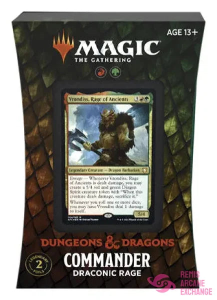 Adventures In The Forgotten Realms - Draconic Rage Commander Deck
