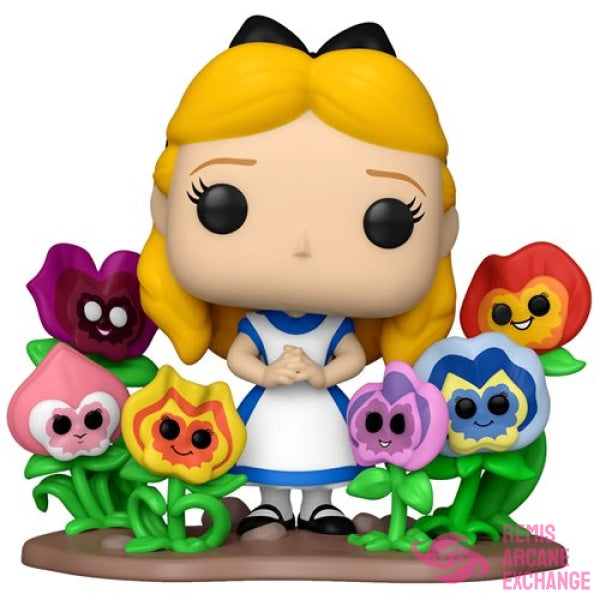 Alice In Wonderland 70Th Anniversary With Flowers Deluxe Pop! Vinyl Figure