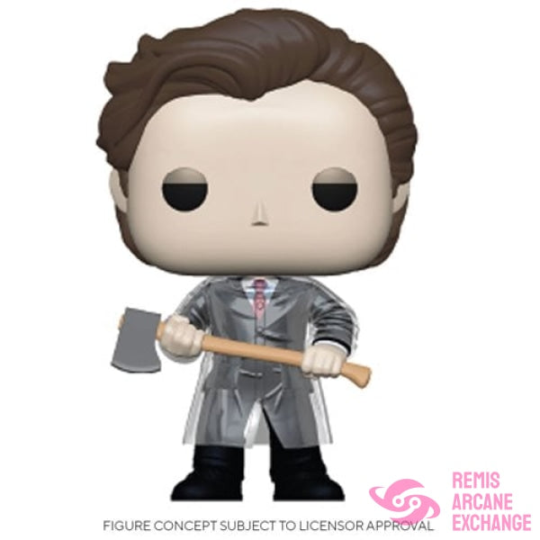 American Psycho Patrick With Axe Pop! Vinyl Figure