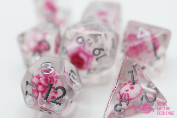 Anime Kitty 7 Dice Set