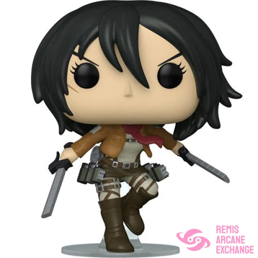 Attack On Titan Mikasa Ackermann With Swords Pop! Vinyl Figure