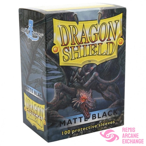 Black Matte Sleeves (100)