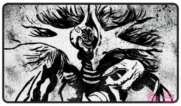 Black Stitched Playmat March Of The Machine V