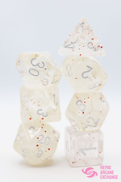 Blossom Snowfall 7 Dice Set