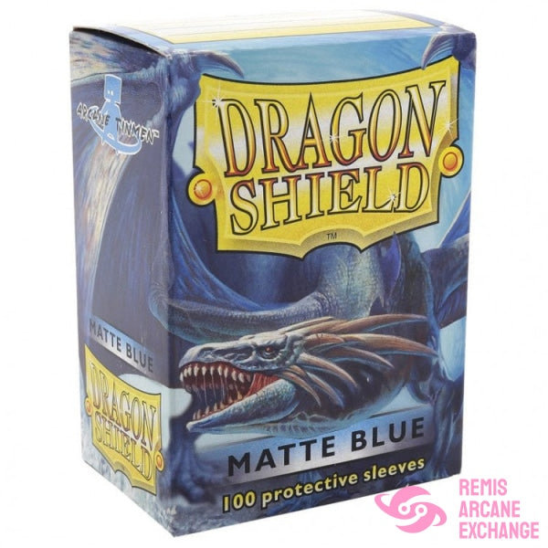 Blue Matte Sleeves (100)