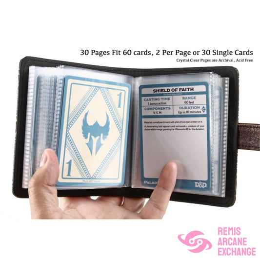 Book Of Incantations Spell Card (Dragon Edition - Black)