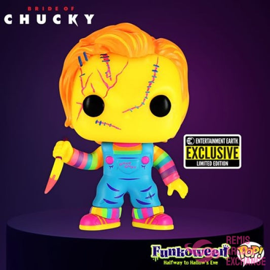 Childs Play Chucky Black Light Pop! Vinyl Figure