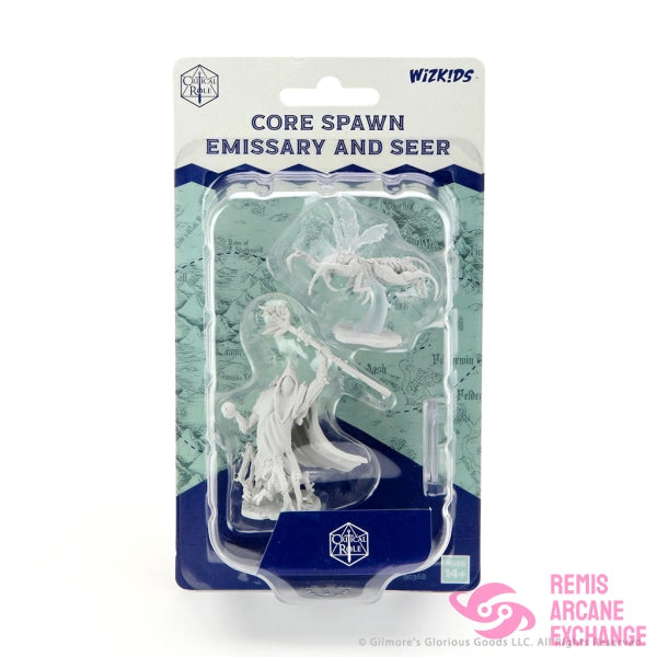 Critical Role Unpainted Miniatures: Core Spawn Emissary & Seer Playing Games