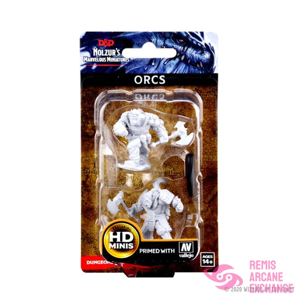 D&D Nolzurs Mavelous Unpainted Miniatures: W01 Orcs Role Playing Games