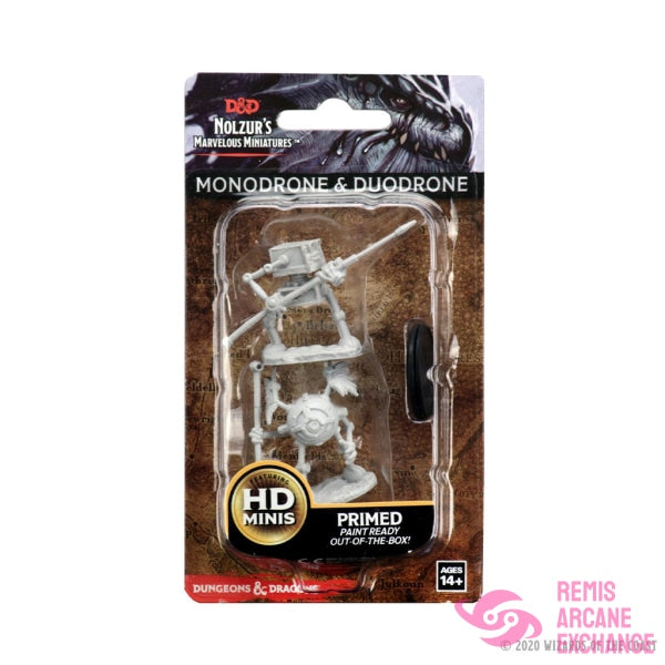 D&D Nolzurs Mavelous Unpainted Miniatures: W06 Monodrone/Duodron Role Playing Games
