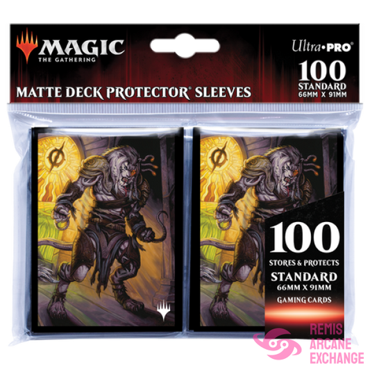 Dominaria United Ajani Sleeper Agent Standard Deck Protector Sleeves (100Ct) Accessories