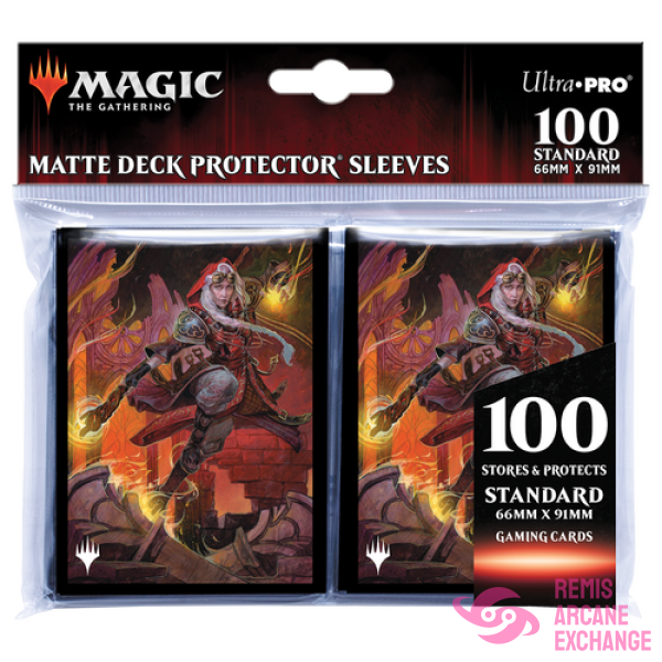 Dominaria United Jaya Fiery Negotiator Standard Deck Protector Sleeves (100Ct) Accessories