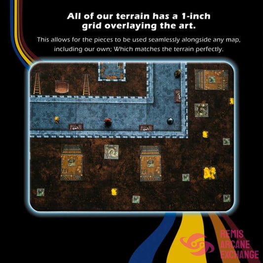 Dungeon Craft - Castles & Keeps Book 2D Terrain