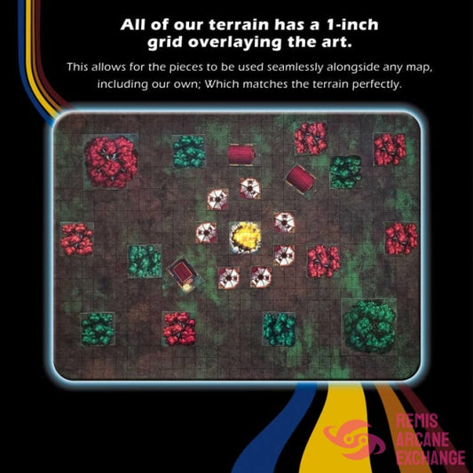 Dungeon Craft - Cursed Lands Book 2D Terrain