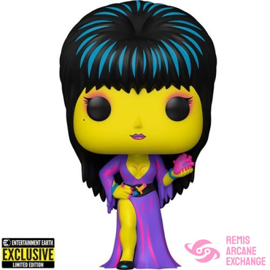 Elvira Black Light Pop! Vinyl Figure - Ee Exclusive