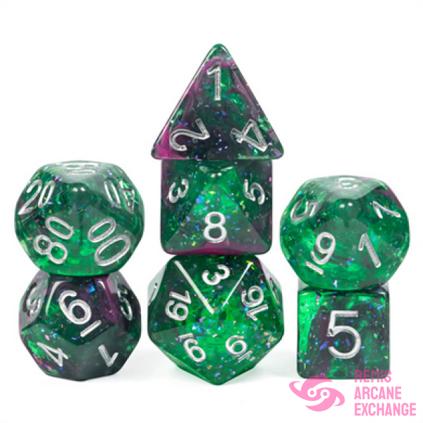 Glow Stick 7 Dice Set
