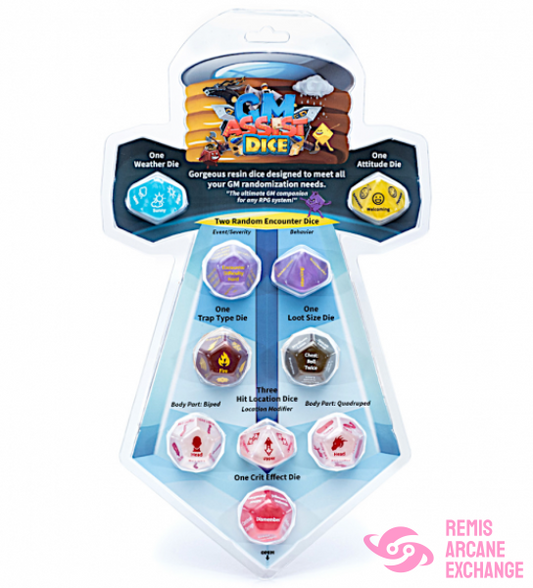 Gm Assist Dice - Speciality Set Dice