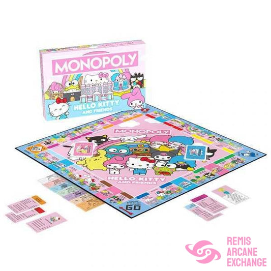 Hello Kitty Monopoly Board Games