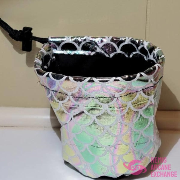 Iridescent Dragon Scale Dicebag Accessories