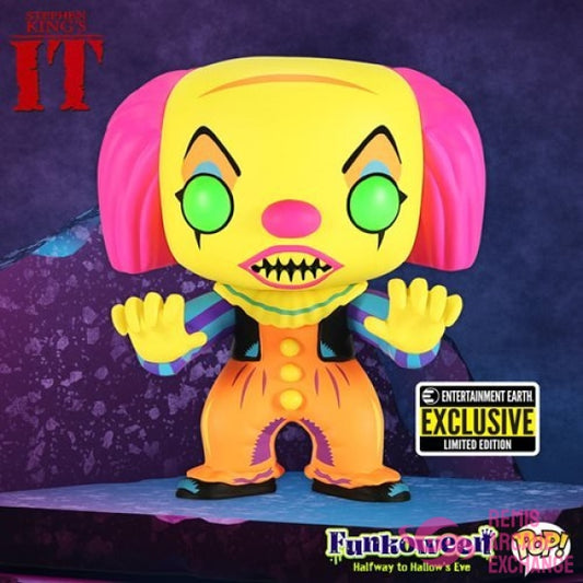 It Pennywise Black Light Pop! Vinyl Figure