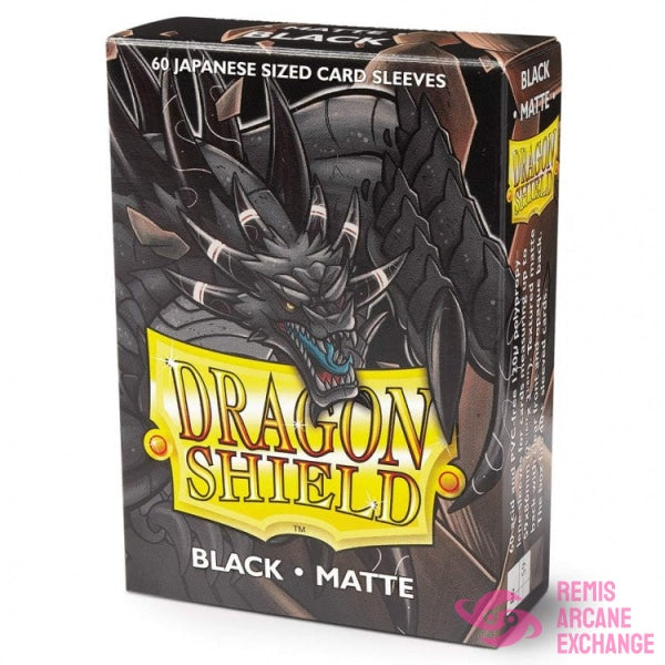 Japanese Black Matte Sleeves (60)