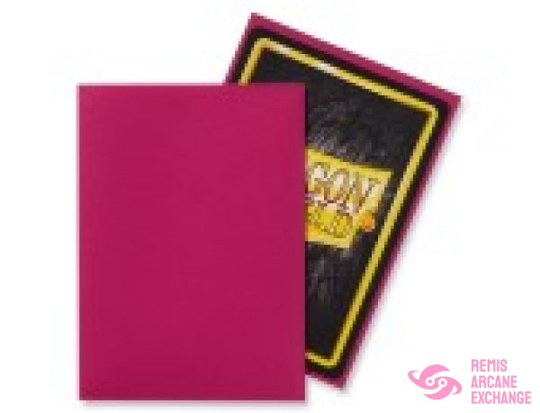 Magenta Matte Sleeves (100)