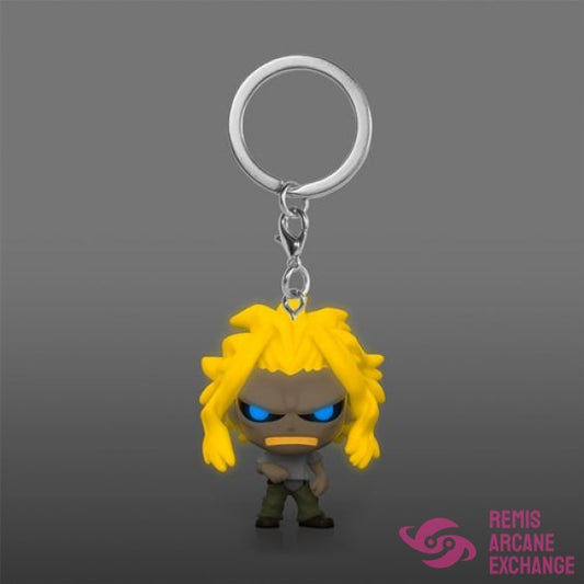 My Hero Academia All Might Weakened Glow-In-The-Dark Pop! Key Chain