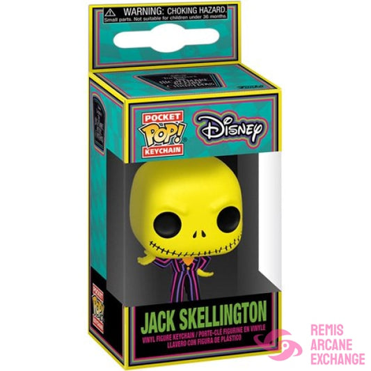Nbc Jack Skellington Blacklight Pocket Pop! Key Chain