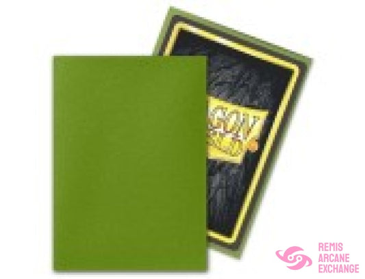 Olive Matte Sleeves (100)