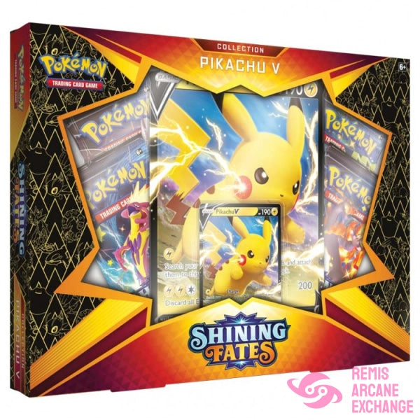 Pokemon Shining Fates Pikachu V Box