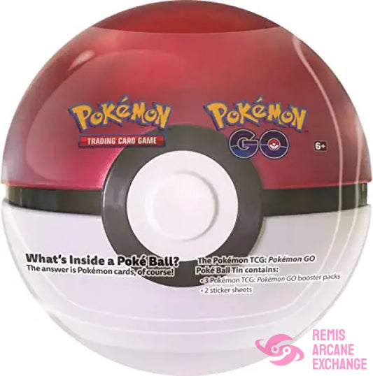 Pokemon Tcg: Go! Poke Ball Tin Collectible Card Games