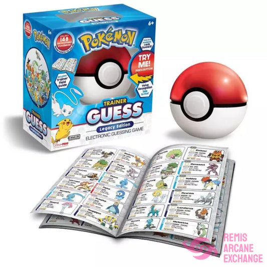 Pokemon Trainer Guess Legacy Electronic Guessing Game Collectible Card Games