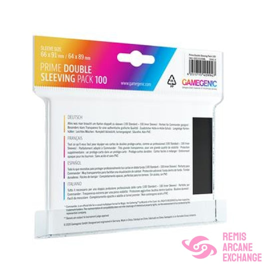 Prime Double Sleeving Pack 100