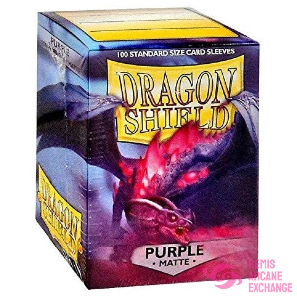 Purple Matte Sleeves (100)