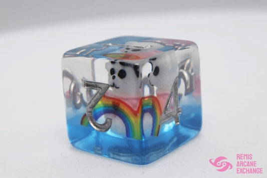 Rainbow & Teddy 7 Dice Set