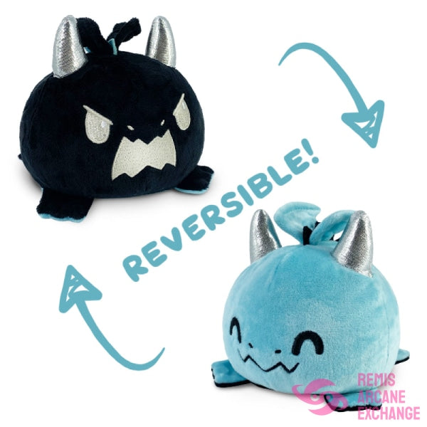 Reversible Dragon Plush: Galaxy & Purple