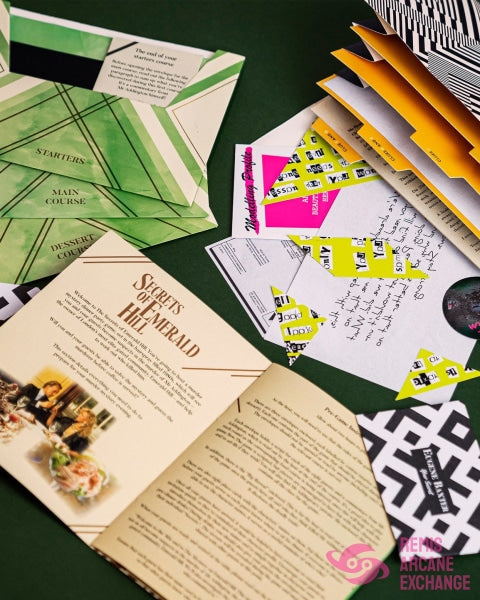 Secrets Of Emerald Hill Murder Mystery Game