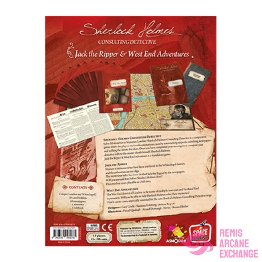 Sherlock Holmes: Jack The Ripper And West End Adventures