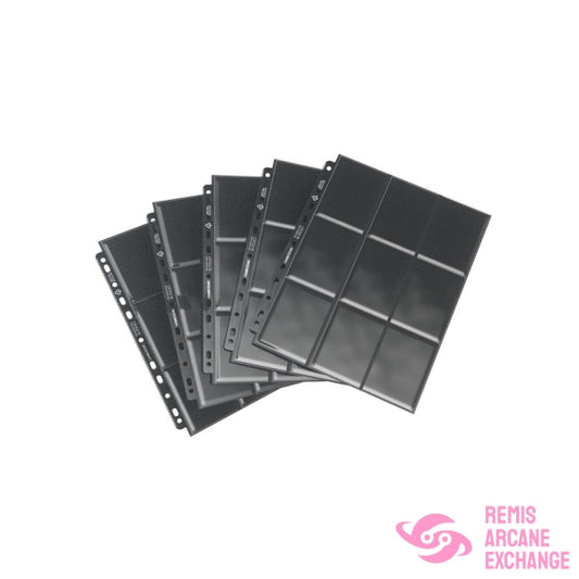 Sideloading 18-Pocket Pages: 50 Pgs Black