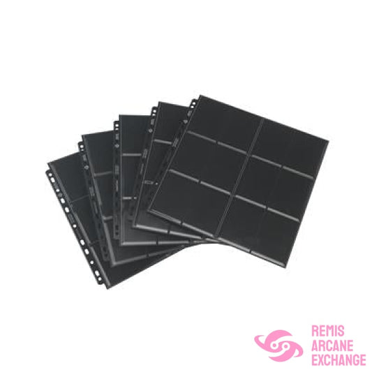 Sideloading 24-Pocket Pages: 10 Pgs Black
