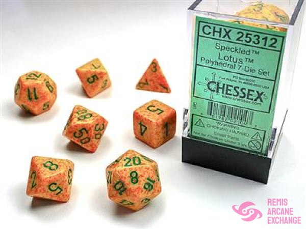 Speckled: Poly Lotus Die Set (7) Accessories