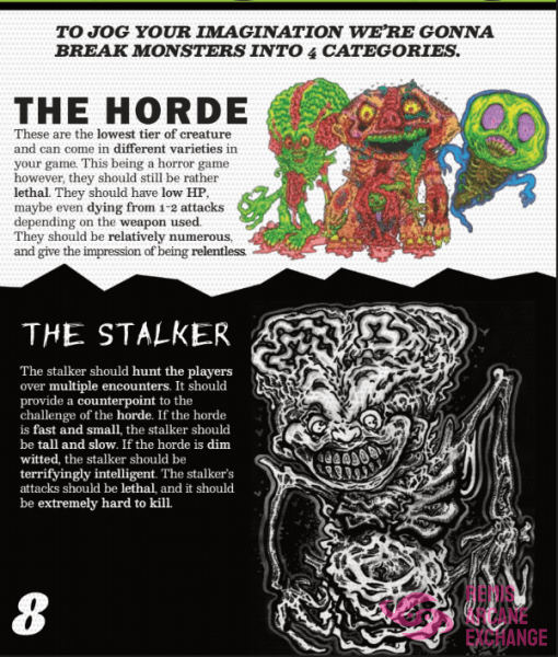 Squishy! A Quick Start Horror Game Role Playing Games