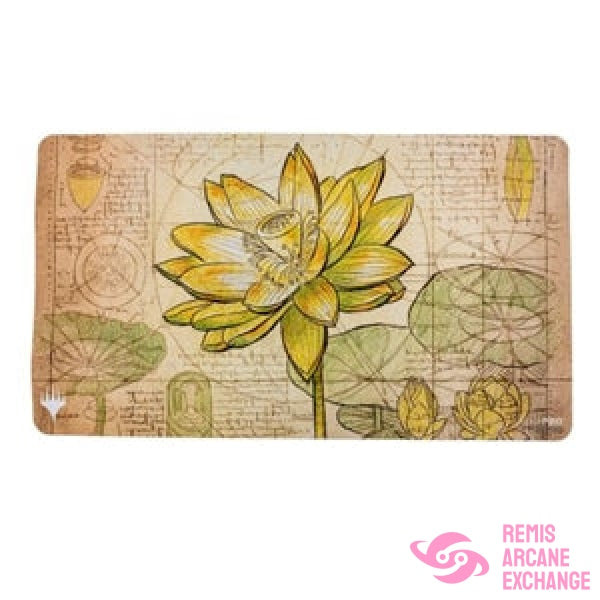 The Brothers War Schematic Gilded Lotus Playmat
