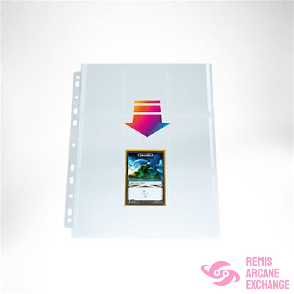 Toploading 18-Pocket Pages: 50 Pgs Clear